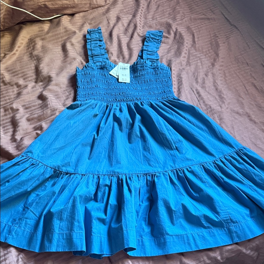 Abercrombie & Fitch Blue Ruffle Kids Dress